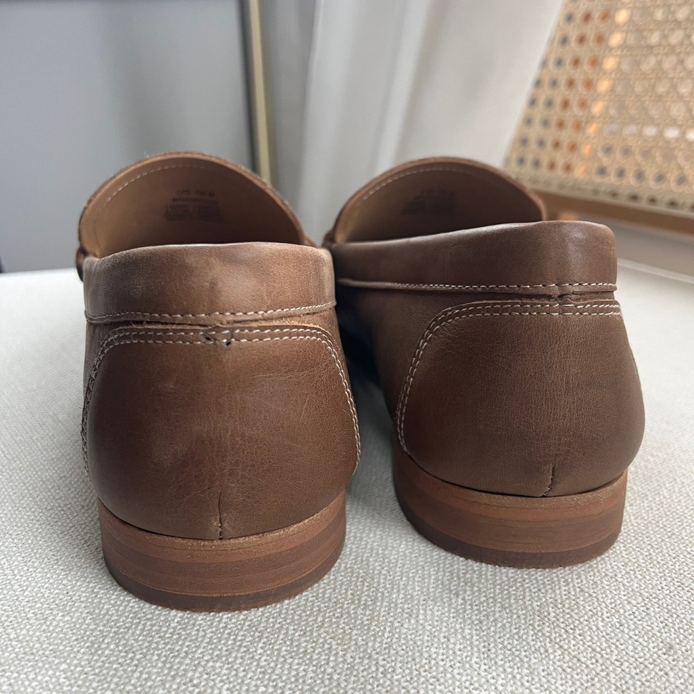 NWOB Nisolo Men's Leather Leo Loafer in Tabacco Tan Sz 10 - Picture 6 of 10